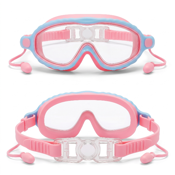 Masque de piscine enfant Spooly™ avec bouchons d'oreilles